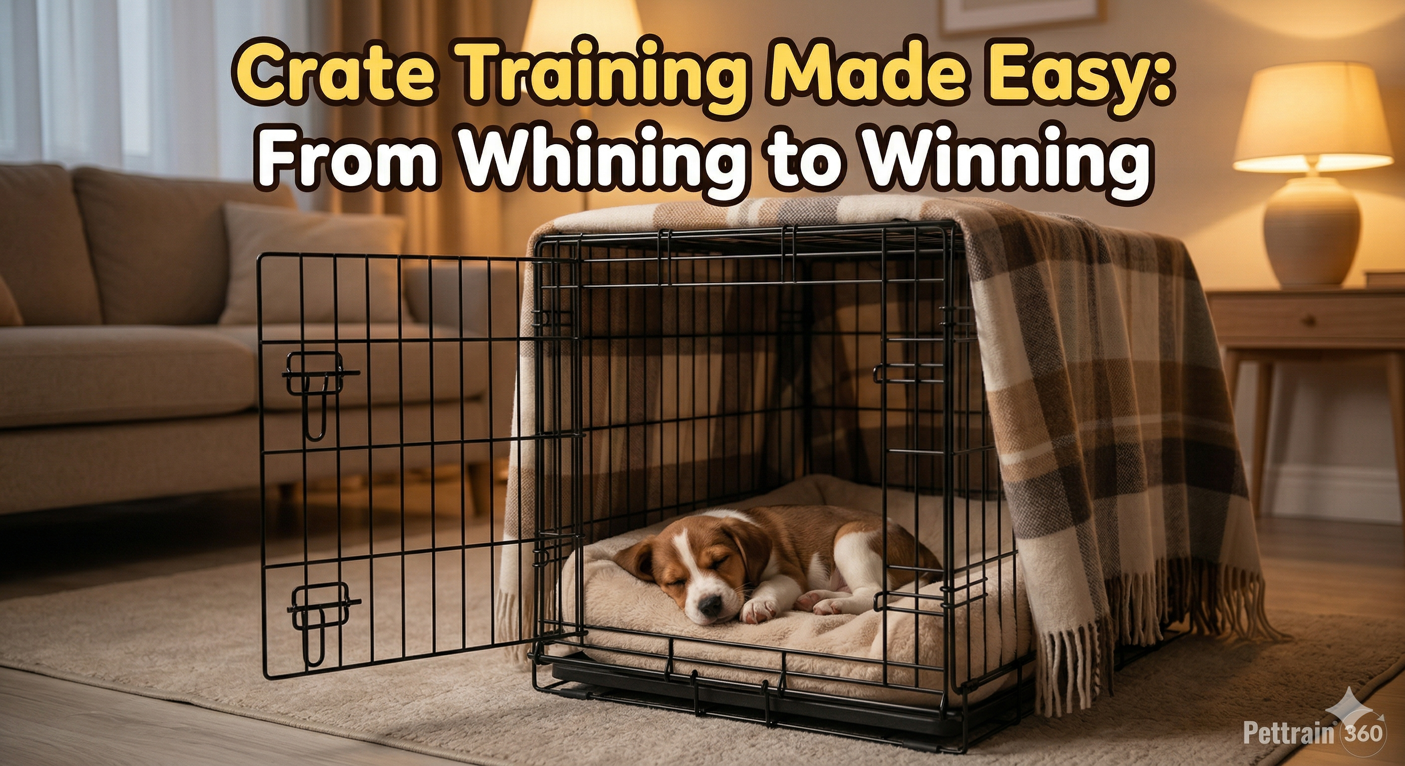 Crate Training Made Easy: How to Stop the Whining and Build a Safe Haven